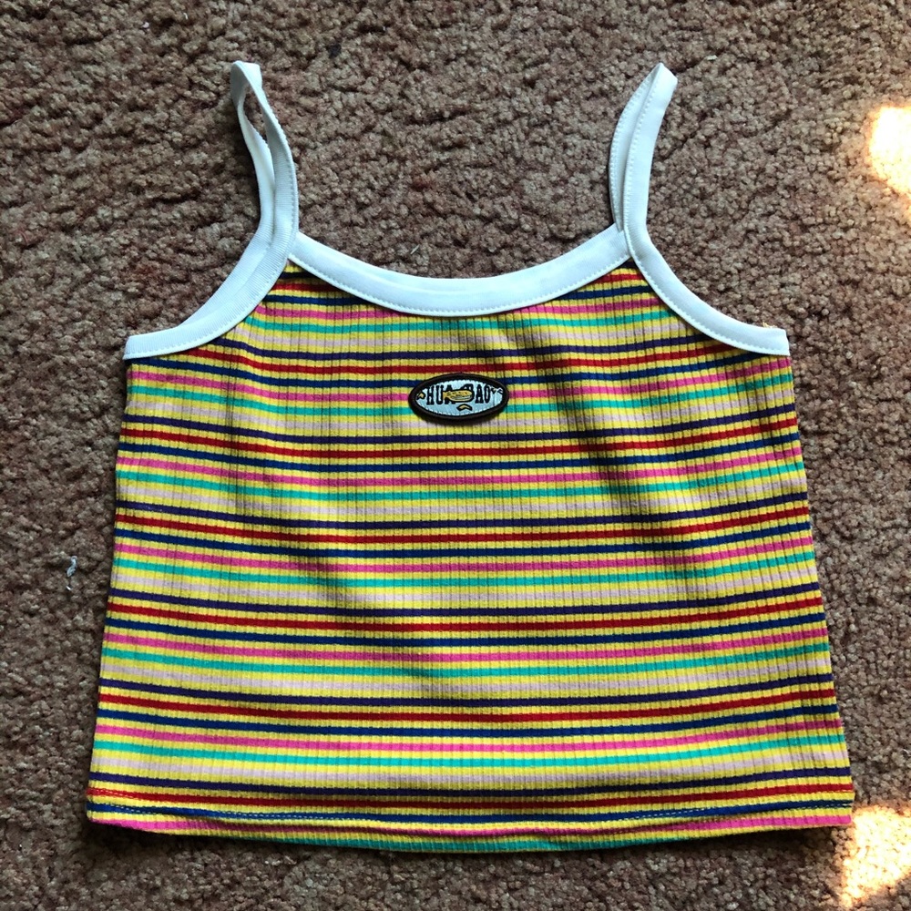 Groovy Stripped Cami - Picture 4 of 9